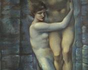 海的深处 - 爱德华·科莱·伯恩·琼斯